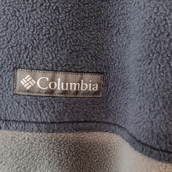 Columbia Men's Navy Blue Gray Steens Mountain Full Zip 2.0 Fleece Jacket Size XL - Picture 4 of 8